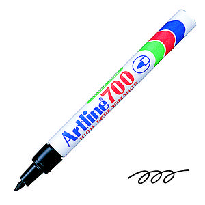 Artline Brown Permanent Marker - EPF 700