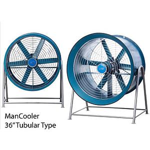 30 inch Tubular industrial fan 2HP 1400RPM