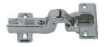 METALLA HINGES 110 Degree INSET APPLICATION ASSEMBLED WITH HINGES & 0MM MOUNTING PLATE 2PCS EACH & SCREWS 8 Pcs