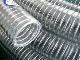 Reinforced PVC Metal Braided Hose 1 1/2 inch