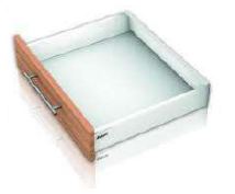 INTIVO/ANTARO M-HEIGHT STAINLESS STEEL 30 KG STANDARD DRAWER FOR A NOMINAL LENGTH OF 500 MM