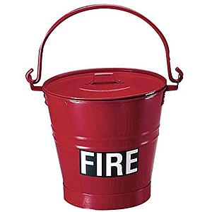 Fire Bucket With Lid