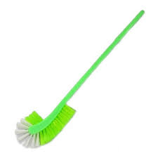 Toilet Double Sided Brush - Long Handle