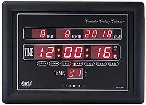 Plastic LED Digital Clock