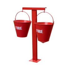 Fire Bucket 2 hang Stand