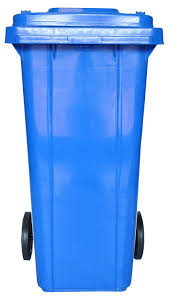 Waste Bin - Blue [L 48 x W 55 x H 92 (Capacity 120 LTR)]