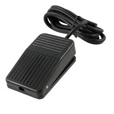 Black AC 250V 10A SPDT NO NC Momentary Foot Pedal Switch