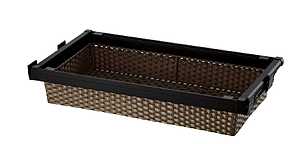 PVC RATTAN BASKET 600MM