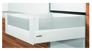 INTIVO D-HEIGHT STAINLESS STEEL 30 KG INNER DRAWER for Design ELEMENT ON 3 SIDES FOR A NOMINAL LENGTH OF 500 MM
