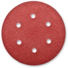 VELCRO DISC 6 INCH X 6 HOLES X 80 GRIT