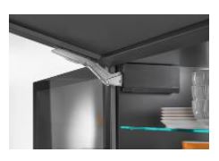 AVENTOS HK TOP NARROW ALUMINIUM, STANDARD DARK GREY,PF = 1730 - 5200