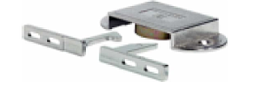 AUTOMATIC DOOR CATCH, NICKEL PLATED