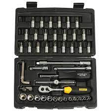 1/4 Drive Metric Socket Set (46-Pieces)