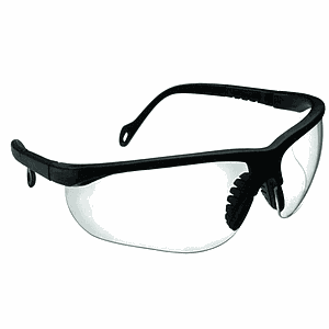 POLYCARBONATE SPECTACLE WITH CURVED EDGES,FRAME HARD COATED LENS,CLEAR TEMPLE LENGTH ADJUSTIBLE