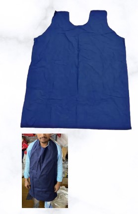 FIRE RETARDANT APRON BLUE COLOR