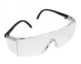 POLYCARBONATE FRAME LESS SPECTACLE,SIDE PROTECTION,HARD COATED,BLACK COLOURED ADJUSTIBLE TEMPLES