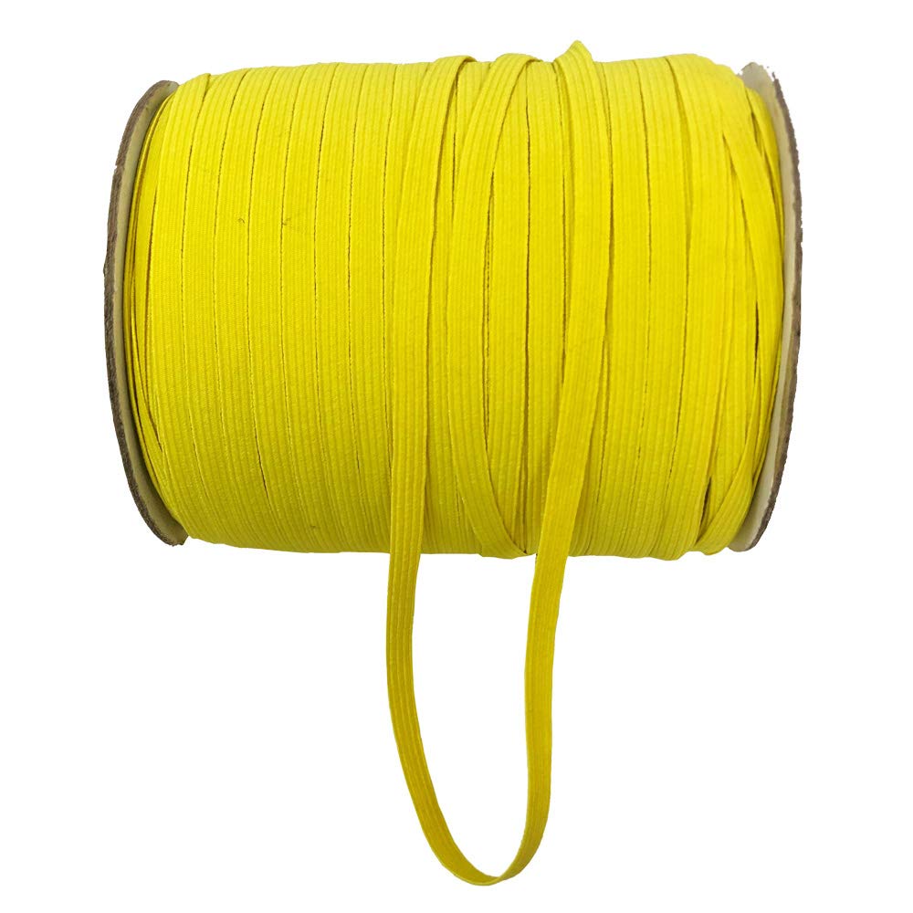 Elastic Yellow knitted lycra