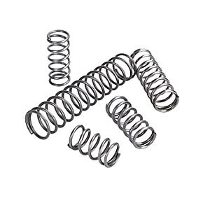 Compression Spring – OD Dia 60 mm x wire  Dia 10 – Open Length 350 mm -Travel Max 160-170 mm ,Load 800-1000 Kg/ 3mm (Steel Spring  - Grade 2- Hardened & End Flattened)