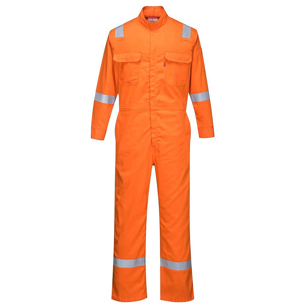 FR CLOTHING BOILER SUIT WITH REFLECTIVE TAPES