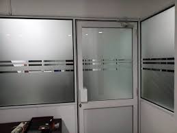SUPPLY OF ALU PARTITION ( GLASS & PARTICLE BOARD)