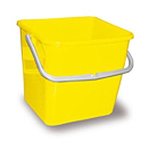 SQUARE BUCKET 16 Ltr - YELLOW