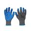 LATEX COATED GLOVES / BLUE SIZE 9