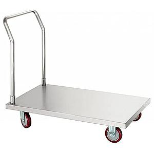 HEAVY DUTY STAINLESS STEEL TROLLEY (202 GRADE)