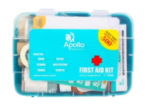 FIRST AID BOX WITH MEDICINES