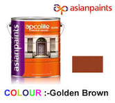Golden brown Oil paint