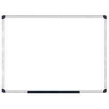 WHITE WRITING BOARD 3X4 WITH WHEEL TROLLEY