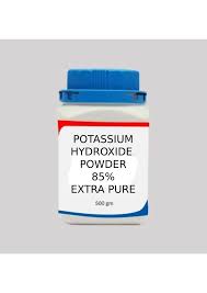POTASSIUM HYDROXIDE, 85% FLAKES - 500gm