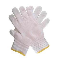 Hosiery White 8 Inch Hand Gloves