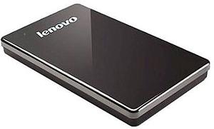 Lenovo Slim 1 Tb Wired External Hard Disk Drive (Black)