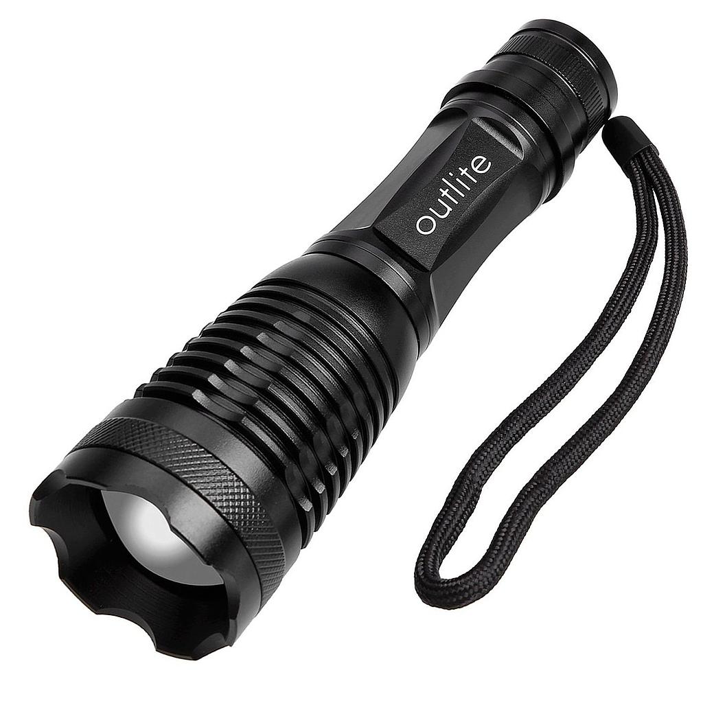 Water Resistant Led Flash Rechargeable Light Torch