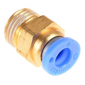 PU Connector 1/8 inch Straight 6mm