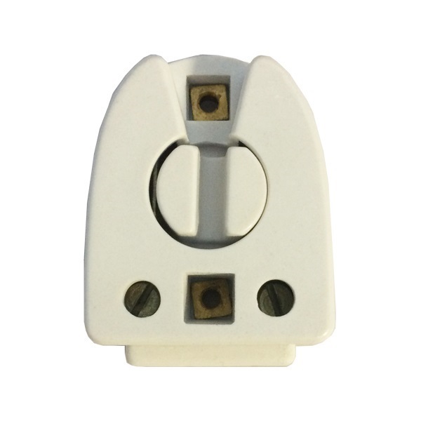 Tube light side holder, screw type