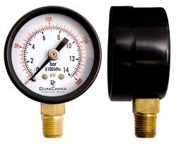 1/8 Inch Pressure Gauge (0-10 Bar)