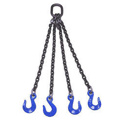 12 Ton x 4 Legged Chain Sling 3 Mtr Each With Complete Accessories