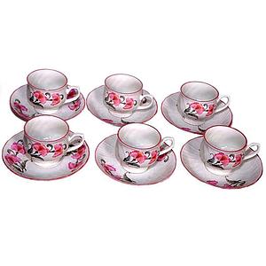 Ceramic Tea Cup Set-6Nos