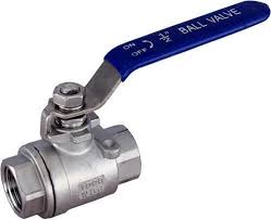 FEMALE BRASS ON/OFF VALVE 1 INCH THREADED