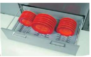 PLATES ORGANISATION 500/90/SILVER D TEXTURE