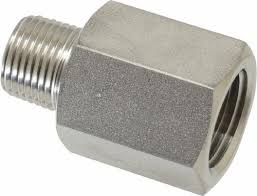 stainless Adapter 3/8 inch bsp(f) x 1/4 inch bsp(m)
