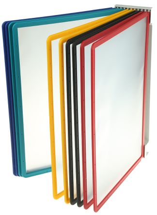 A4 Paper Magnetic Display Pocket File Folder with 4 Magnets