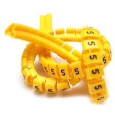 wire ferrule 1sqmm - 0 to 9 Number-100x10 pieces