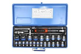 22 Sockets + 5 Accessories 1/2 Inch (12.7mm) Drive Socket Set