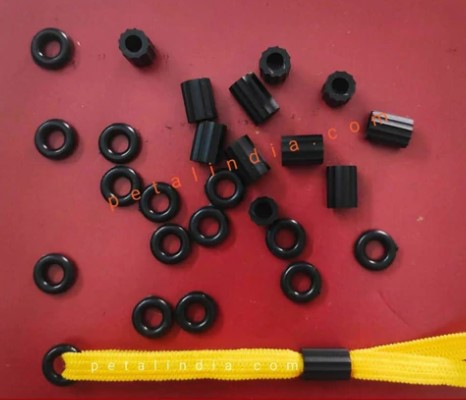 Head Loop Plastic Ring & Rubber Adjuster Stopper