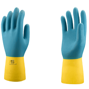 18MIL NEOPRENE BLENDED LATEX DUAL COLOUR - SIZE L