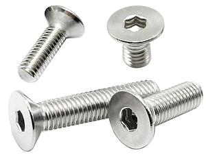 316 SS Phillips Flat Head Screw M3 x 0.5 mm Thread 8 mm Long (Pck of 100)