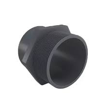 6x6 inch PVC Plain Male Threaded Adapter 160MM
