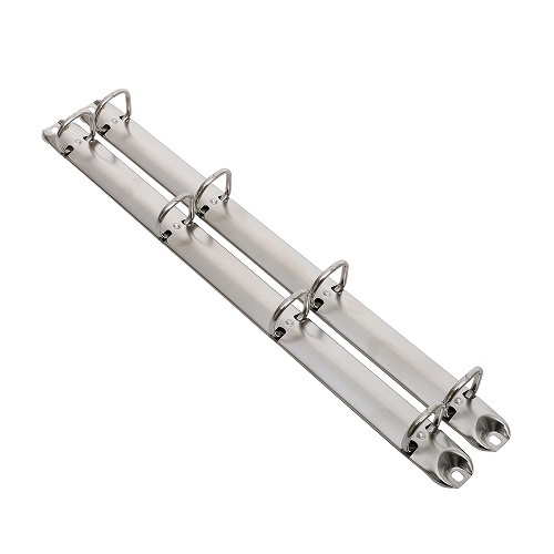 2 Inch Stainless Steel 4 Ring Binder Clip with Rivet Set